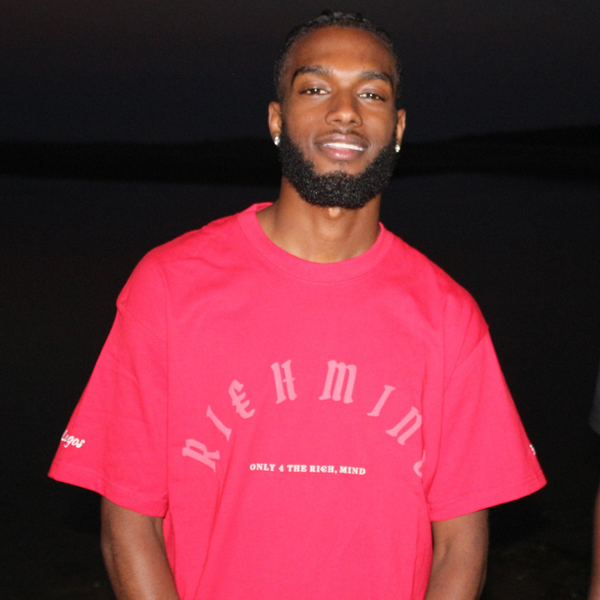 RI€H MIND MATHS RED T-SHIRT