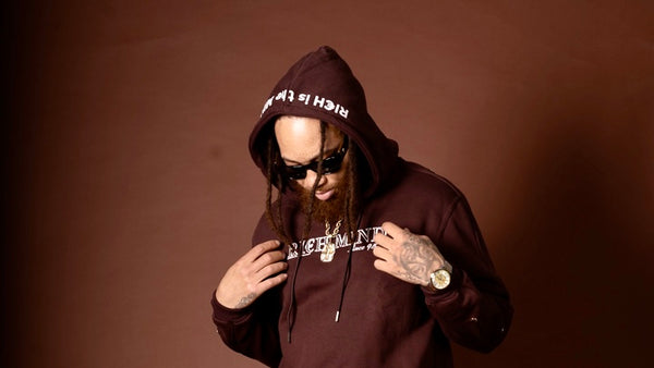 RI€H MIND BROWN TRACKSUIT “95’ COMBO“