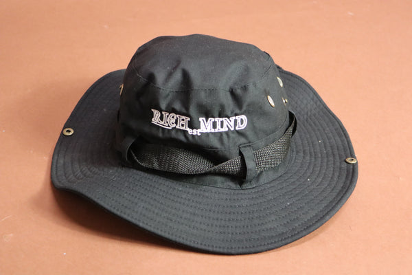 RI€H MIND BUCKET HAT "BLACK"